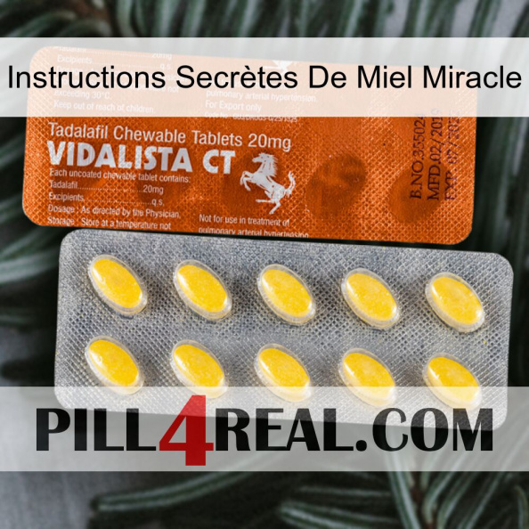 Instructions Secrètes De Miel Miracle 42